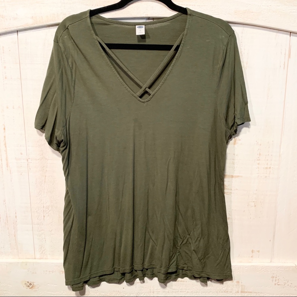 Olive Green CC Short Sleeve by Old Navy